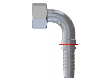 FEMMINA 90° METRICA SV 24°